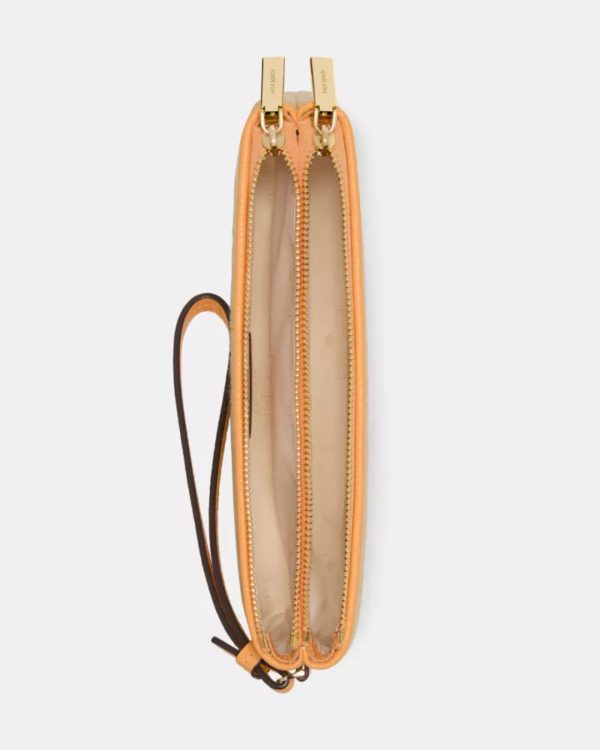 Kate Spade Wren Straw Wristlet Desert Sunset Multi - Preorder