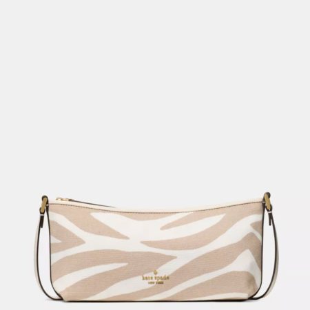 Kate Spade Lenox Zebra Mini Crossbody Bag Natural Multi - Preorder