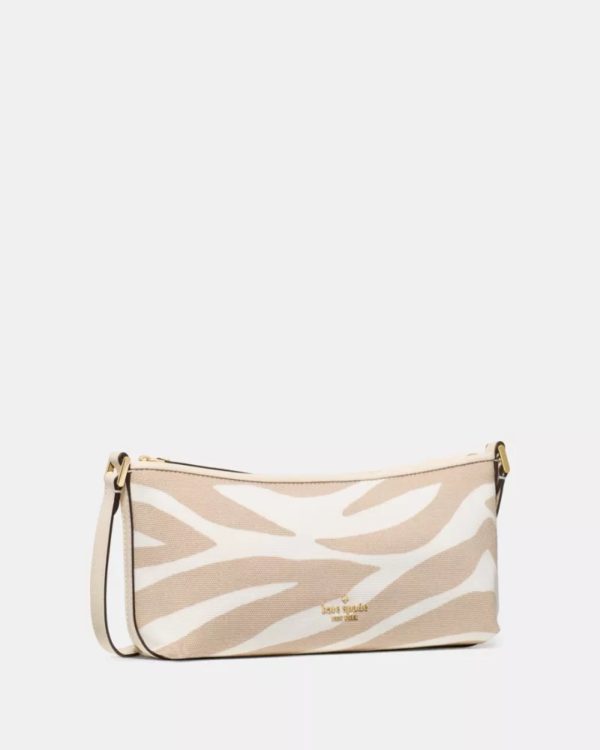 Kate Spade Lenox Zebra Mini Crossbody Bag Natural Multi - Preorder