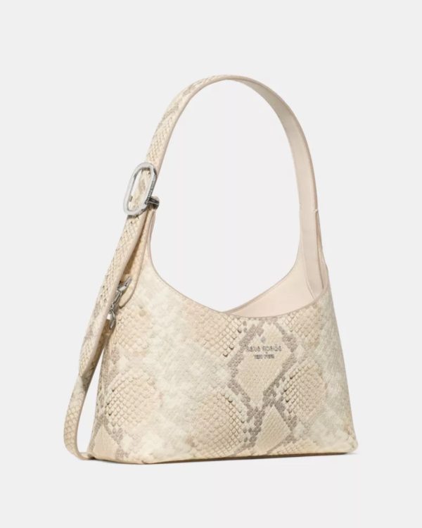 Kate Spade 454 Snake Embossed Mini Crossbody Bag Natural Multi - Preorder