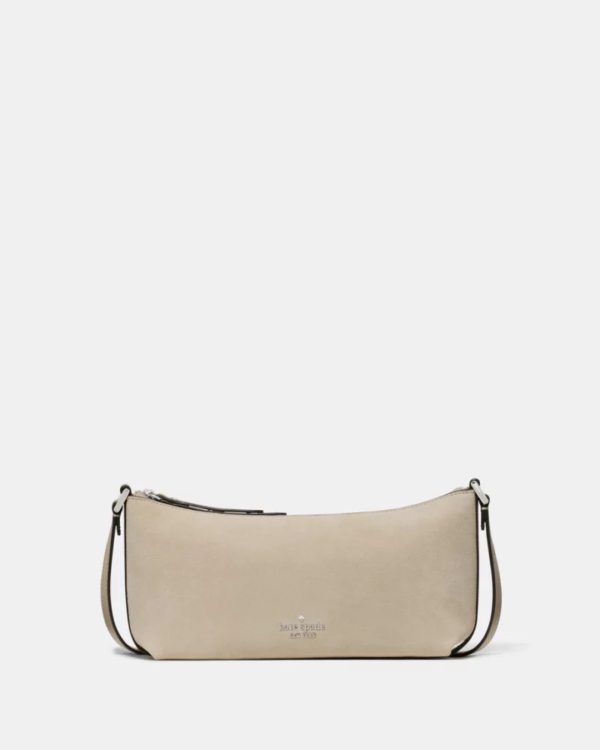 Kate Spade Lenox Suede Mini Crossbody Bag Light Sand - Preorder