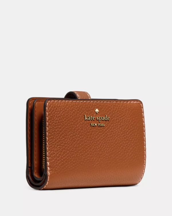 Kate Spade Medium Bifold Wallet Warm Gingerbread - Preorder