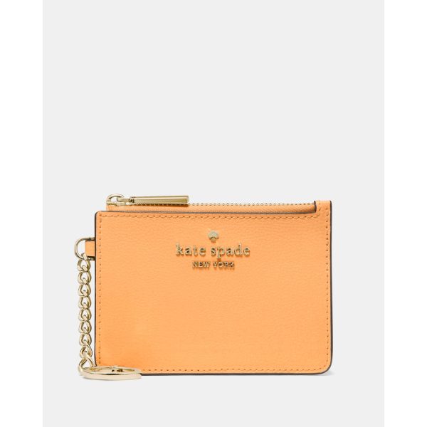 Kate Spade Key Ring Card Holder in Citrus Glaze - Preorder