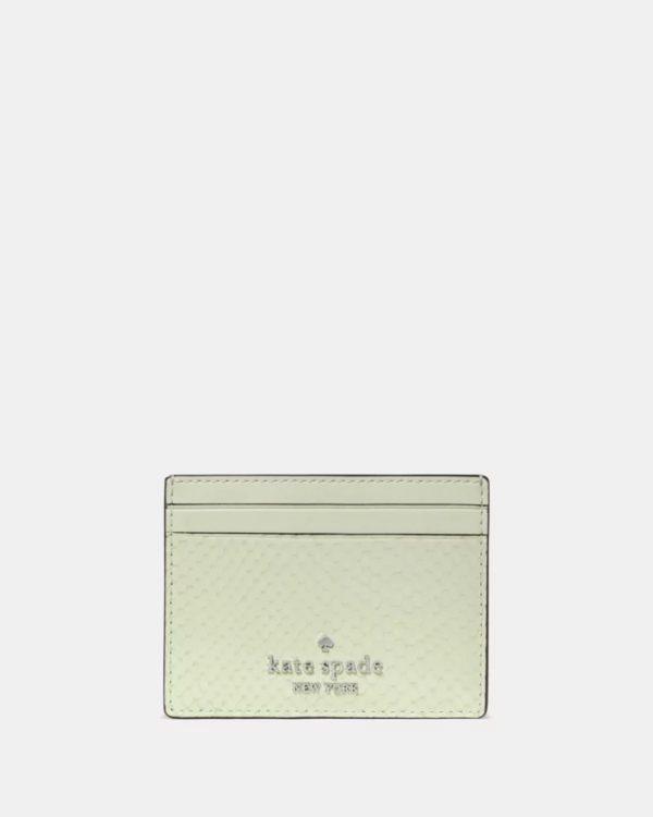 Kate Spade Snake Small Slim Card Holder - Preorder