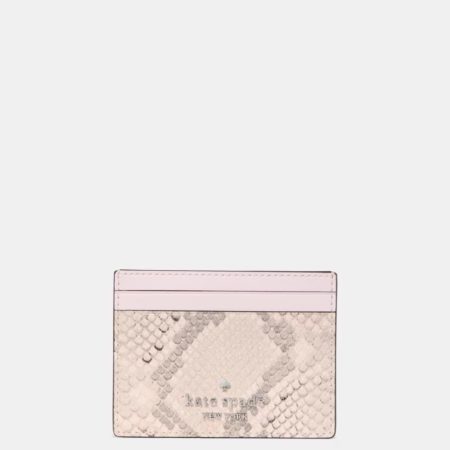 Kate Spade Snake Small Slim Card Holder - Preorder