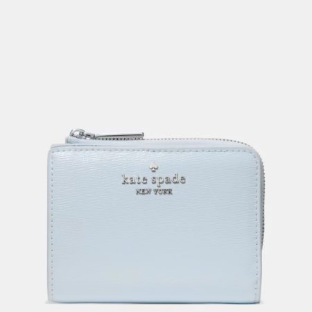 Kate Spade Small L-zip Wallet Pale Sapphirine - Preorder