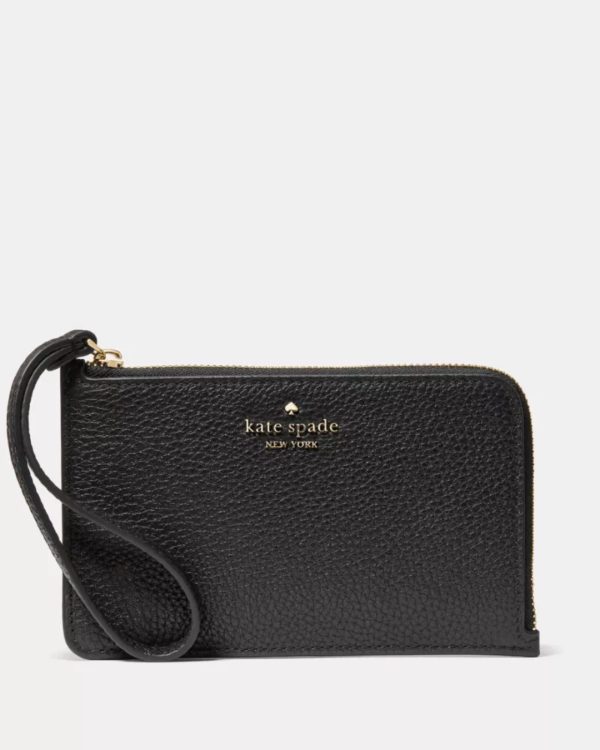 Kate Spade Lucy Wristlet Black - Preorder