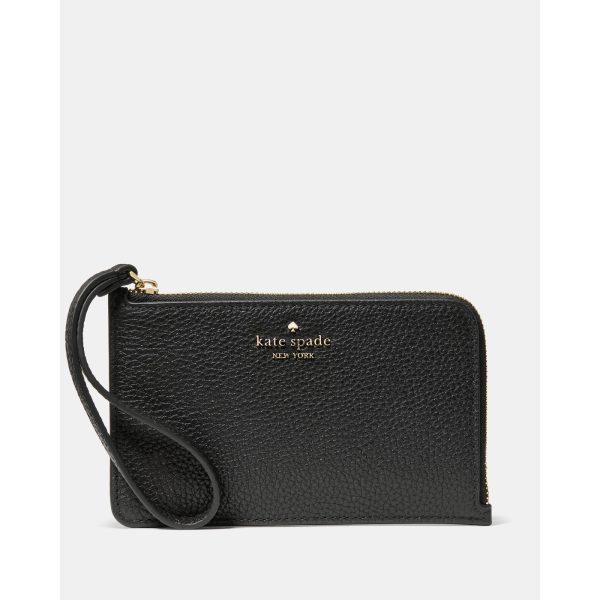 Kate Spade Lucy Wristlet in Black - Preorder