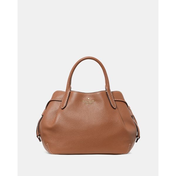 Kate Spade Dumpling Satchel Bag in Warm Gingerbread - Preorder