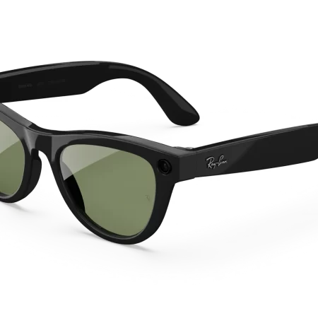 Ray-Ban Meta Skyler (Gen 2) Shiny Black Green Lenses