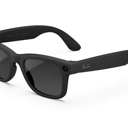 Ray-Ban Meta Wayfarer (Gen 2) Large Matte Black Polar Gradient Graphite Lenses