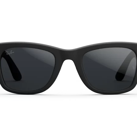 Ray-Ban Meta Wayfarer (Gen 2) Large Matte Black Transitions Grey Lenses
