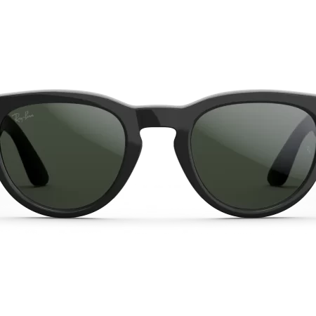 Ray-Ban Meta Headliner (Gen 2) Shiny Black Transitions Graphite Green Lenses