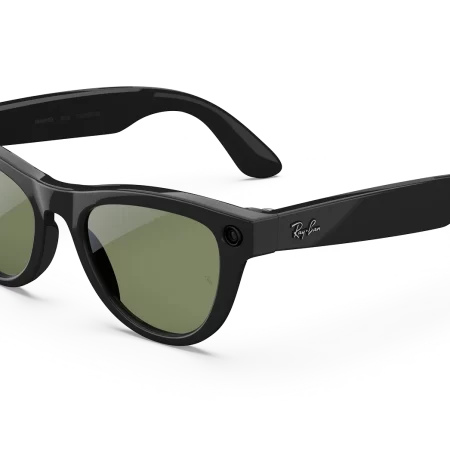 Ray-Ban Meta Skyler (Gen 1), Shiny Black / G15 Green, Standard