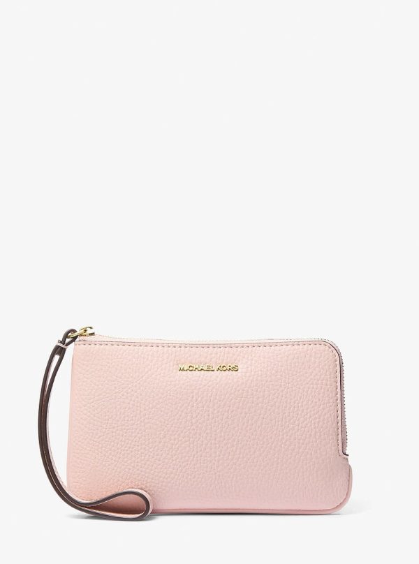 Michael Kors Jet Set Travel Small Wristlet in Powder Blush