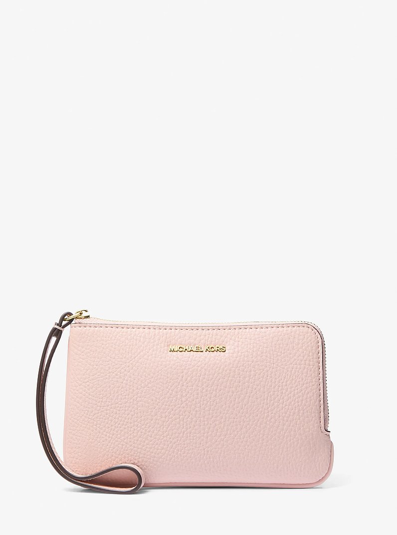 Michael Kors Jet Set Travel Small Wristlet in Powder Blush