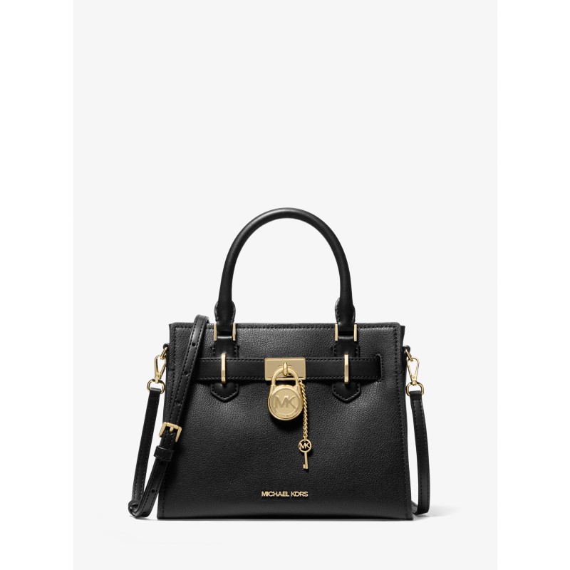 Michael Kors Mini Hamilton shoulder bag black leather 2026