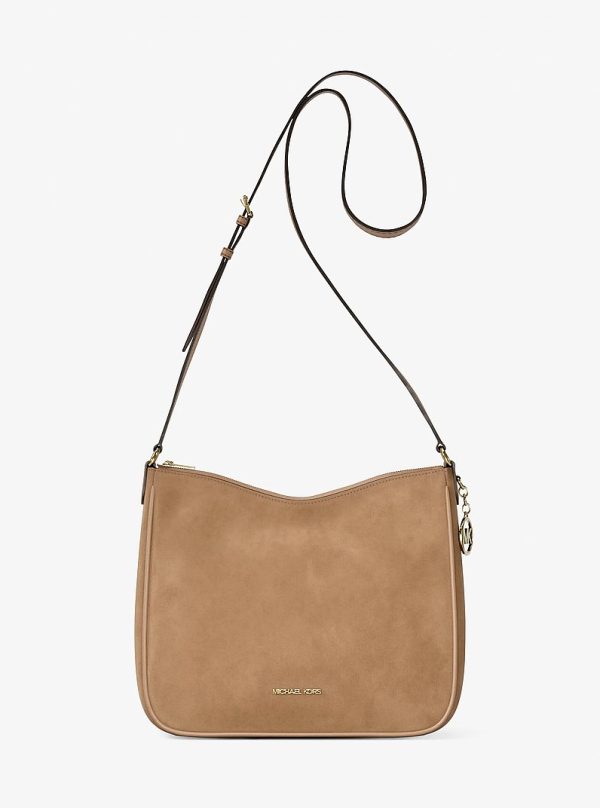 Michael Kors Nayla Medium Messenger Bag in Camel