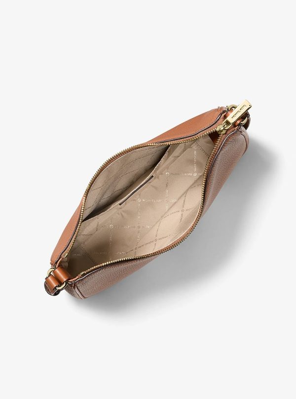 Michael Kors Nayla Medium Messenger Bag in Luggage, back view