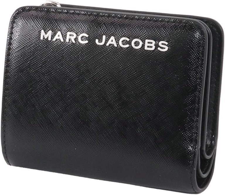 Marc Jacobs Small Bifold Wallet Black - Ready Stock Malaysia