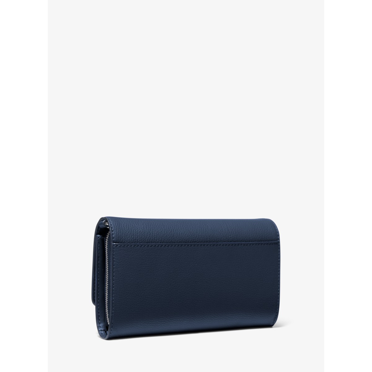 Michael Kors Jet Set Large Leather Crossbody Bag in Navy — interior