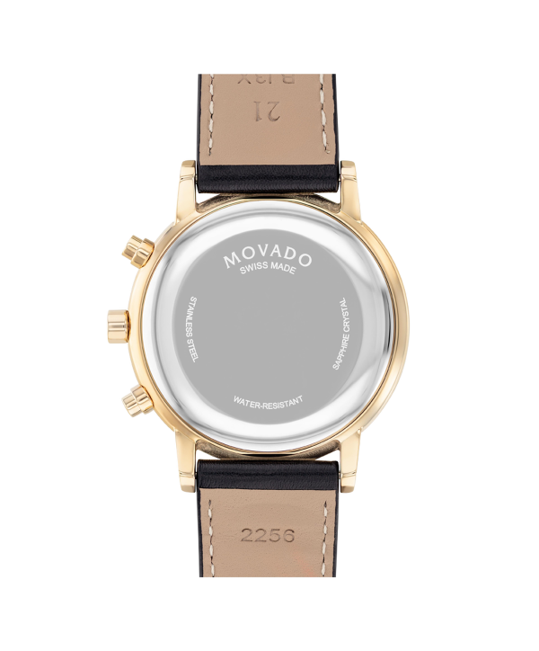 Movado Museum Classic Chronograph 42mm Men's Watch 0607779 — back view