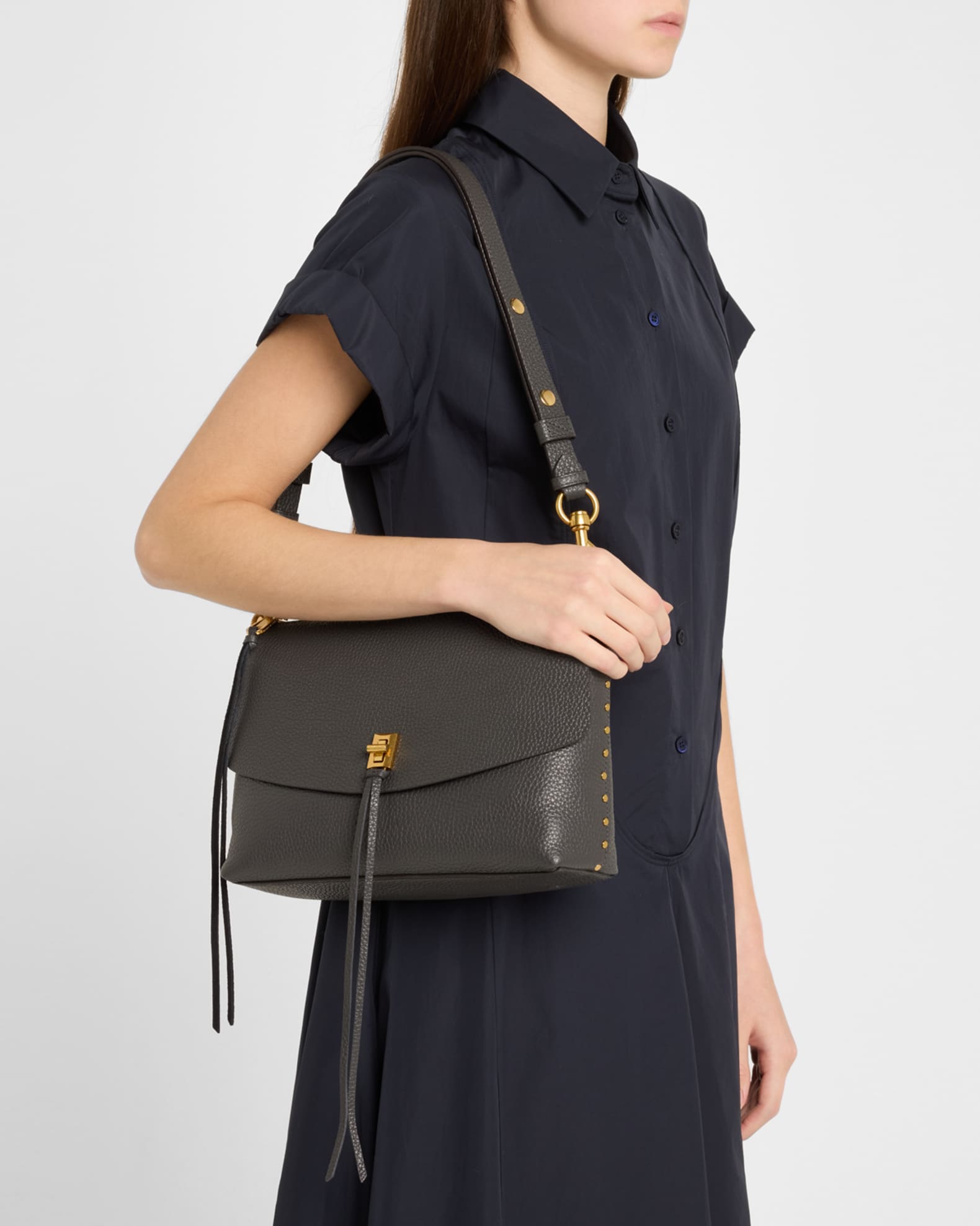 Rebecca Minkoff Darren handbag structured leather 2026