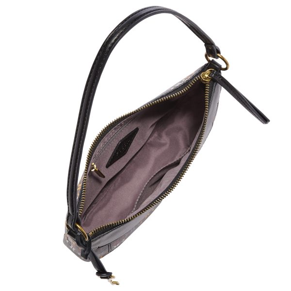 Fossil Skylar PVC Mini Baguette Multi interior - Ready Stock Malaysia