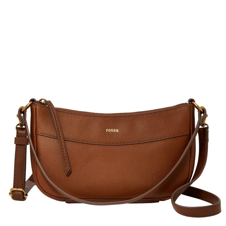 Fossil Skylar Small Crossbody Medium Brown - Ready Stock Malaysia