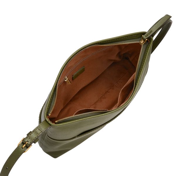 Fossil Phoebe Large Crossbody Bag Green - Preorder | Authentic from USA outlet | Amaboxly Malaysia