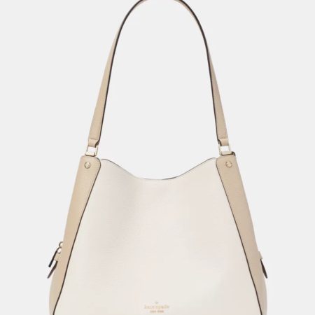 Kate Spade Leila Medium Triple Compartment Shoulder Bag Light Sand Multi - Preorder