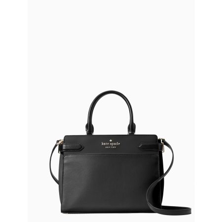 Kate Spade Staci Medium Satchel in Black - Preorder