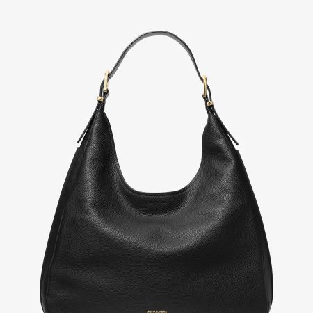 Michael Kors Nolita Large Pebbled Leather Hobo Shoulder Bag
