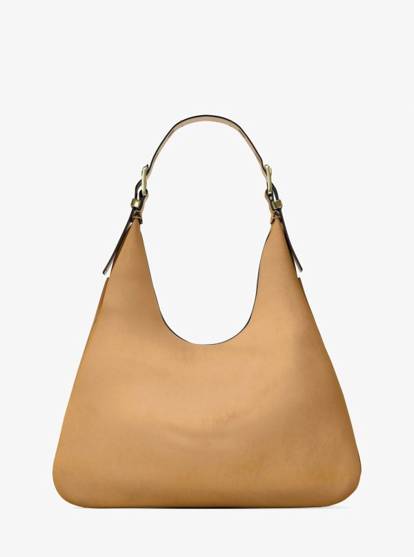 Michael Kors Nolita Large Nubuck Hobo Shoulder Bag