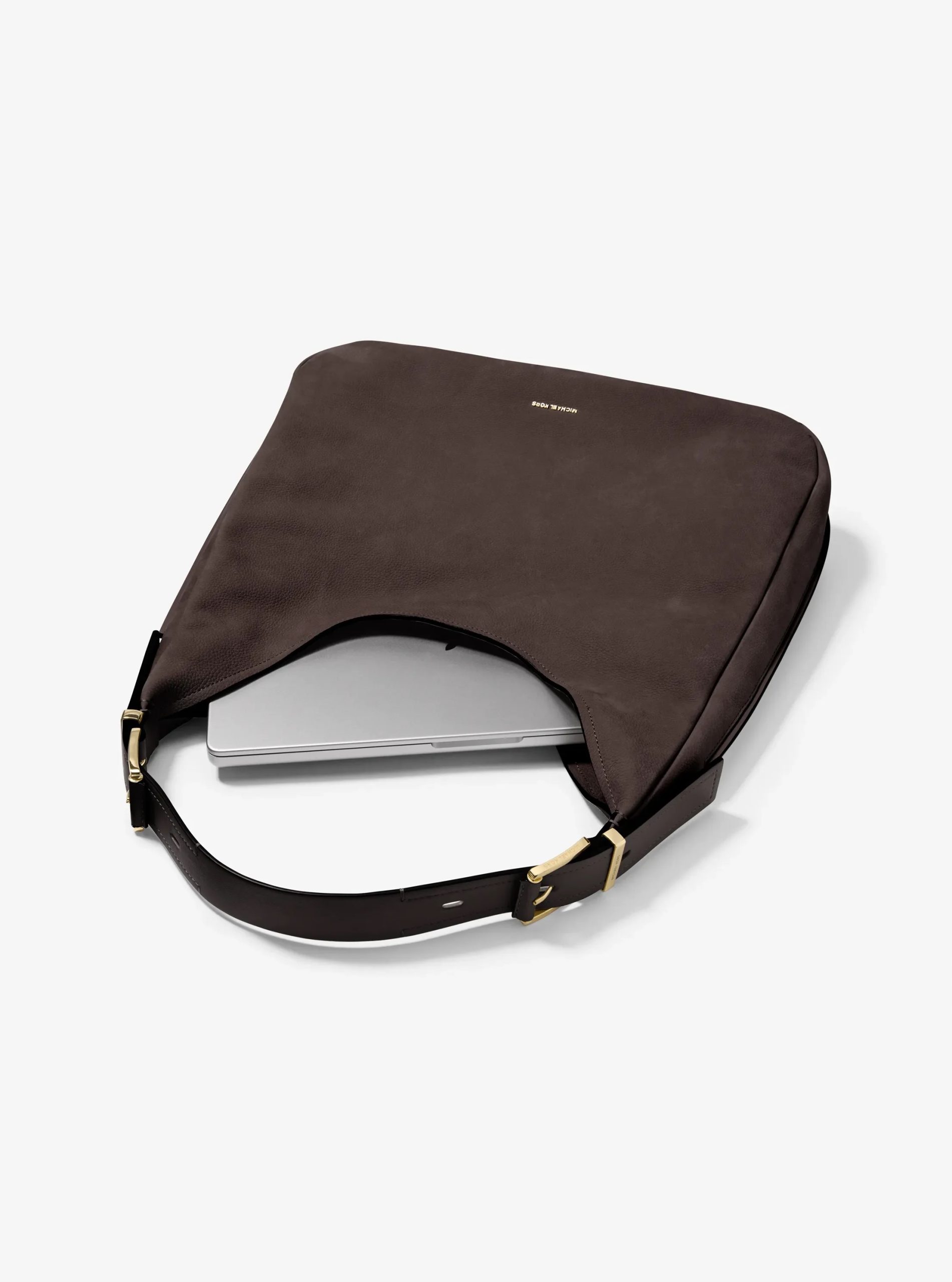 Michael Kors Nolita Large Nubuck Hobo Shoulder Bag - Image 14