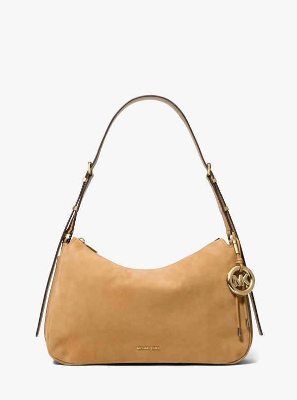 Michael Kors Nolita Medium Nubuck Shoulder Bag