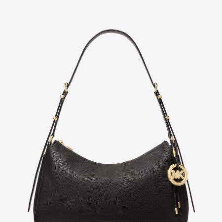 Michael Kors Nolita Medium Pebbled Leather Shoulder Bag