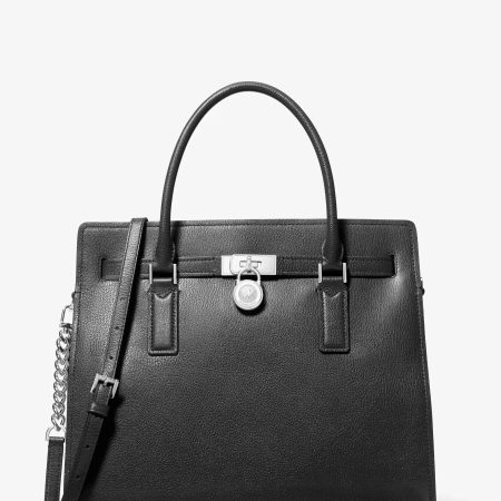 Michael Kors Hamilton Moderne Large Leather Satchel