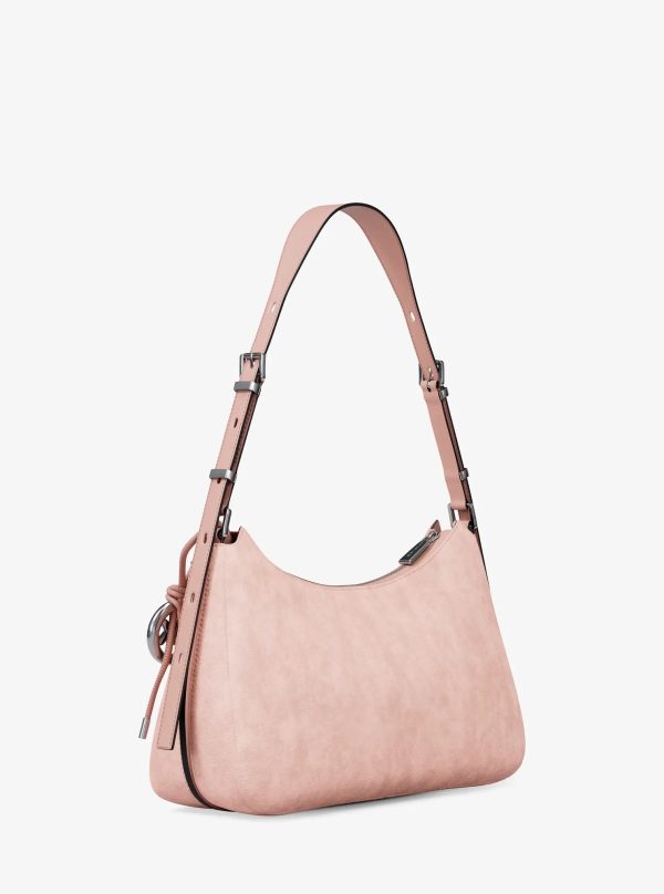 Michael Kors Nolita Medium Nubuck Shoulder Bag