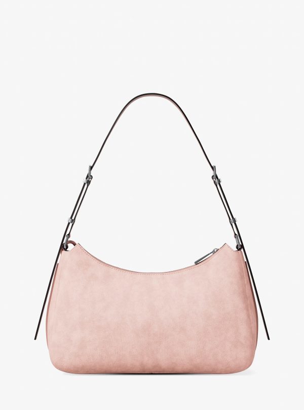 Michael Kors Nolita Medium Nubuck Shoulder Bag