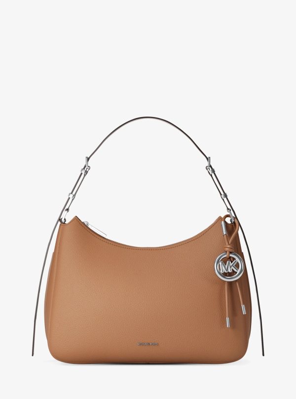 Michael Kors Nolita Medium Pebbled Leather Shoulder Bag