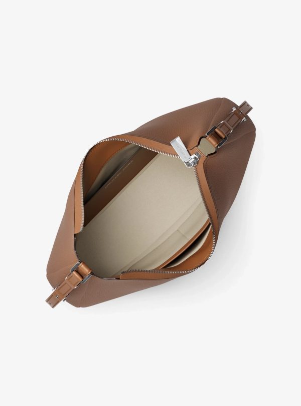 Michael Kors Nolita Medium Pebbled Leather Shoulder Bag