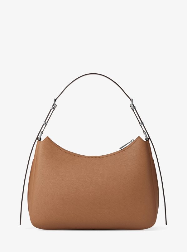 Michael Kors Nolita Medium Pebbled Leather Shoulder Bag