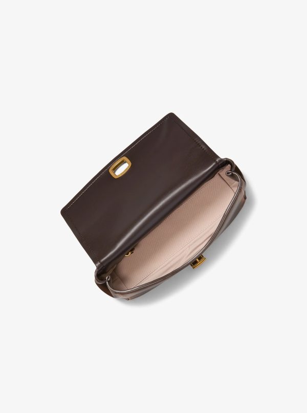 Michael Kors Bryant Small Leather Convertible Shoulder Bag