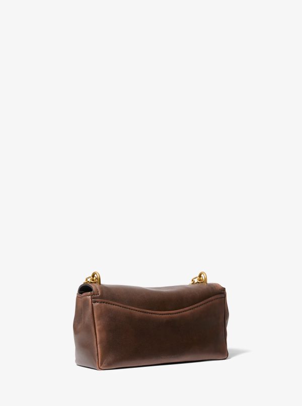 Michael Kors Bryant Small Leather Convertible Shoulder Bag