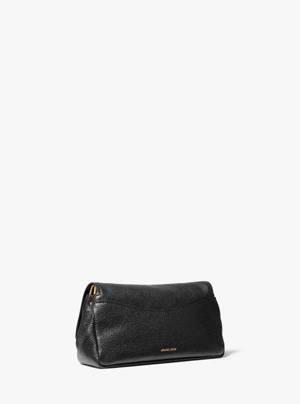 Michael Kors Bryant Large Textured Leather Convertible Shoulder Bag
