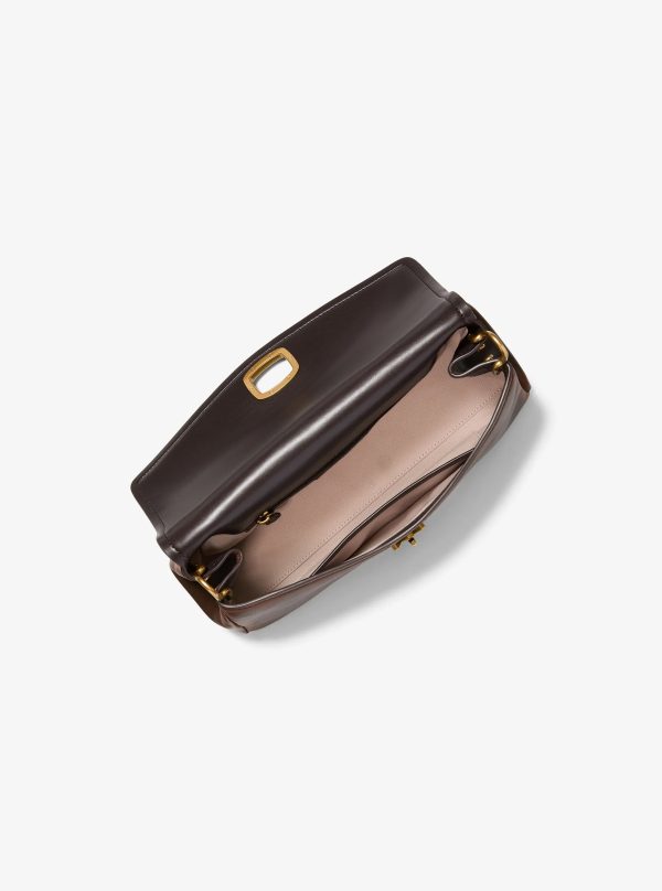 Michael Kors Bryant Large Leather Convertible Shoulder Bag