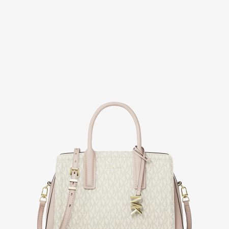 Michael Kors Laila Small Signature Logo Satchel
