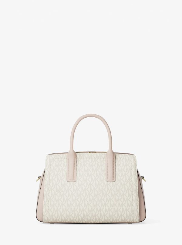 Michael Kors Laila Small Signature Logo Satchel