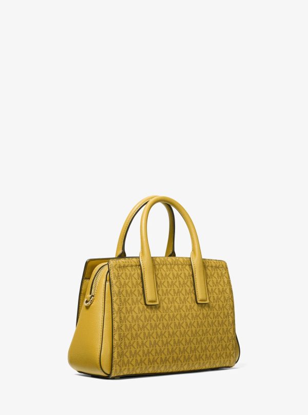 Michael Kors Laila Small Signature Logo Satchel
